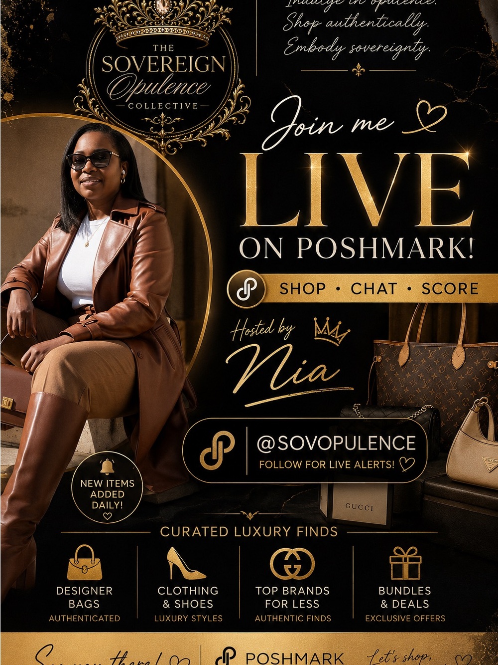 Live on Poshmark!
